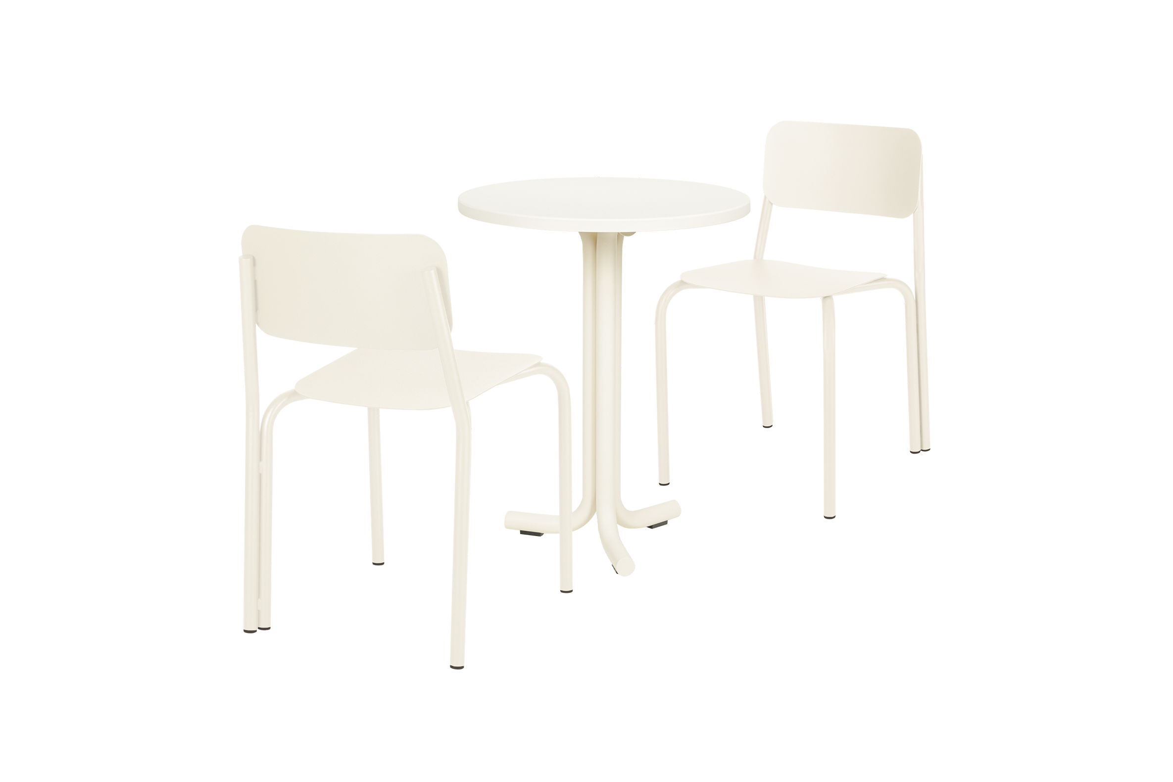 Nokk Cafe Table & 2x Kei Chair Bundle