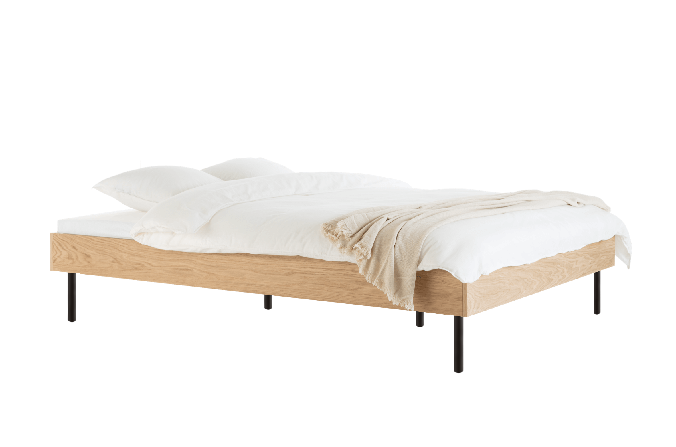 Streiko Bed Oak