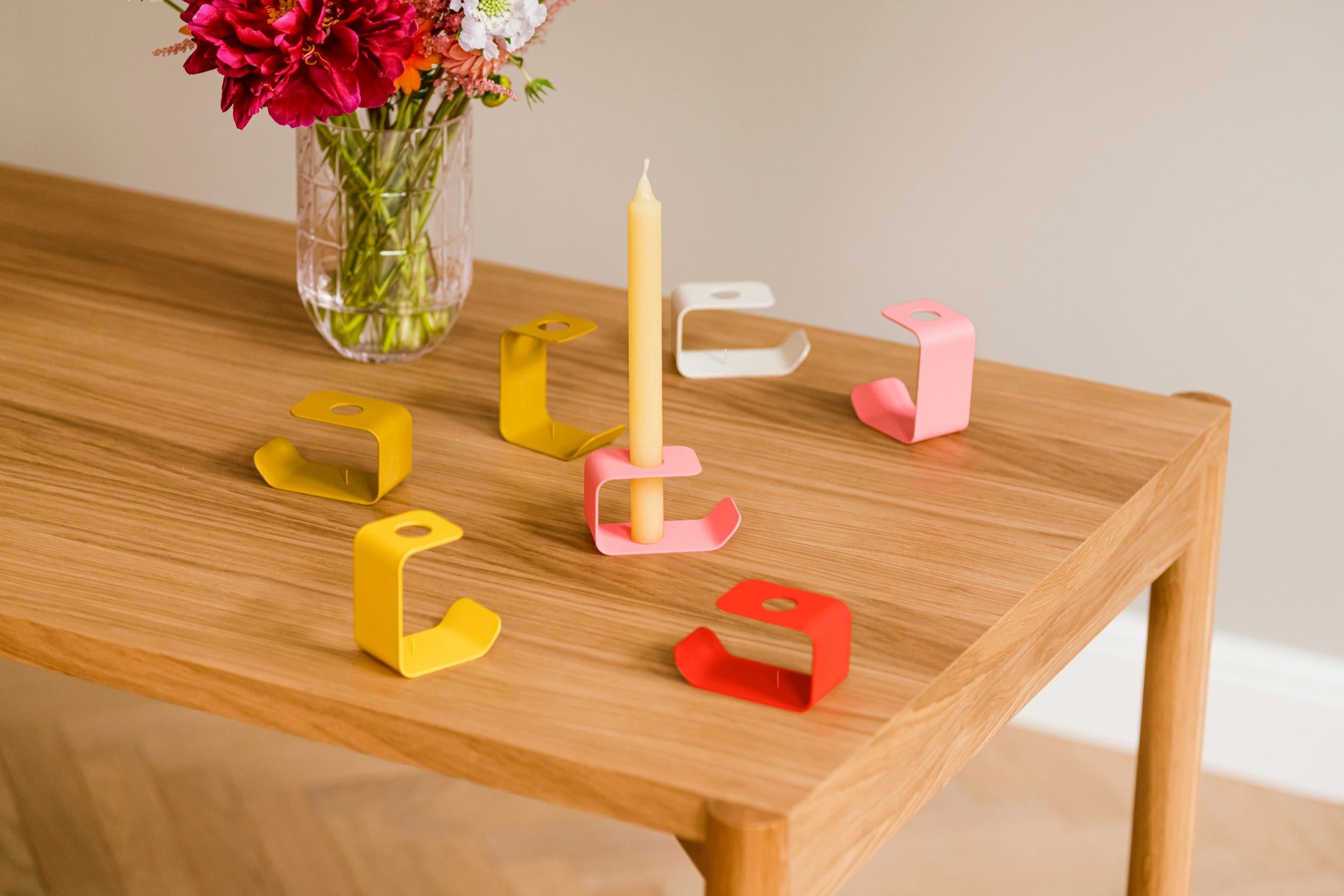 Flec Candle Holder - low