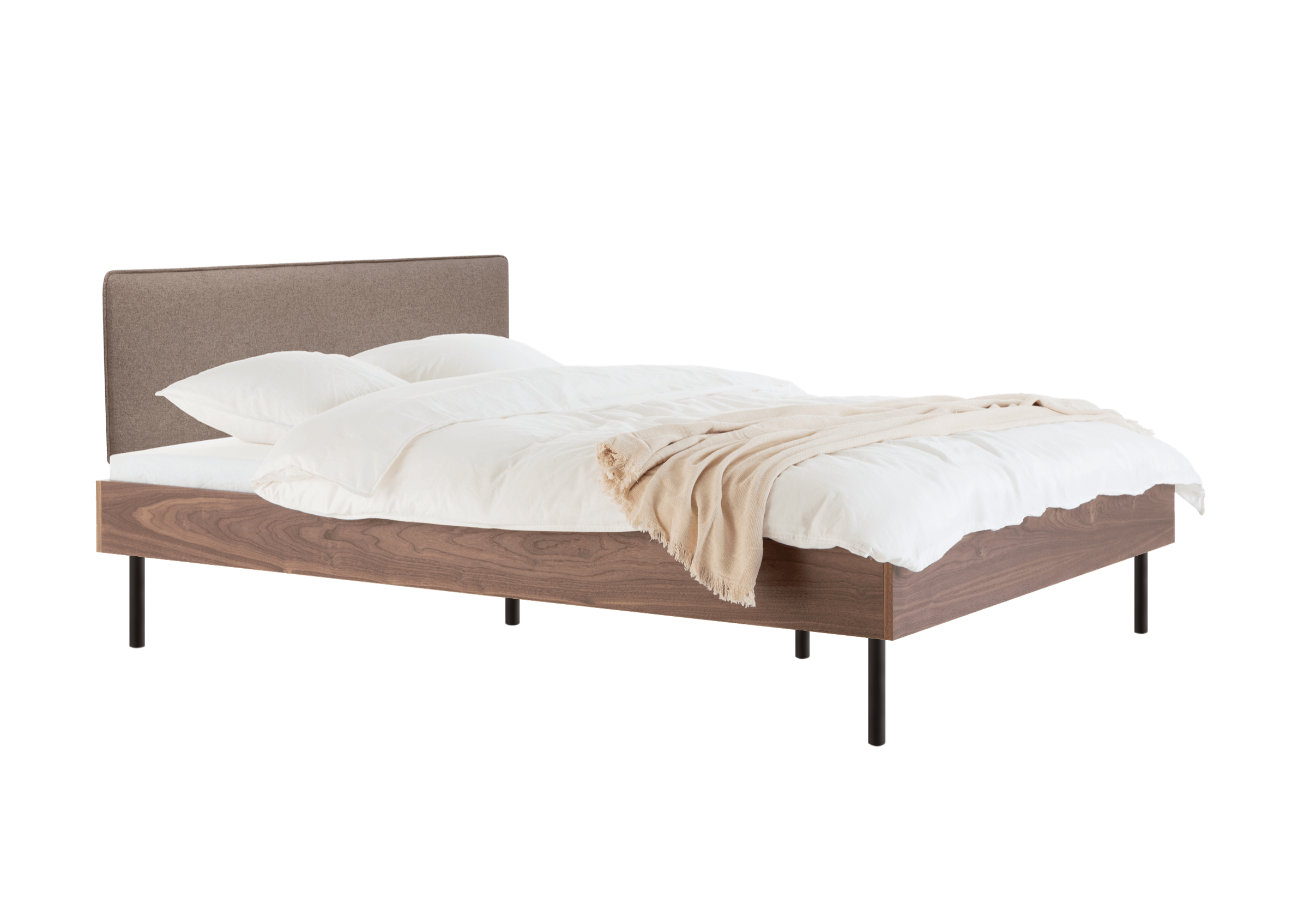 Streiko Bed Walnut