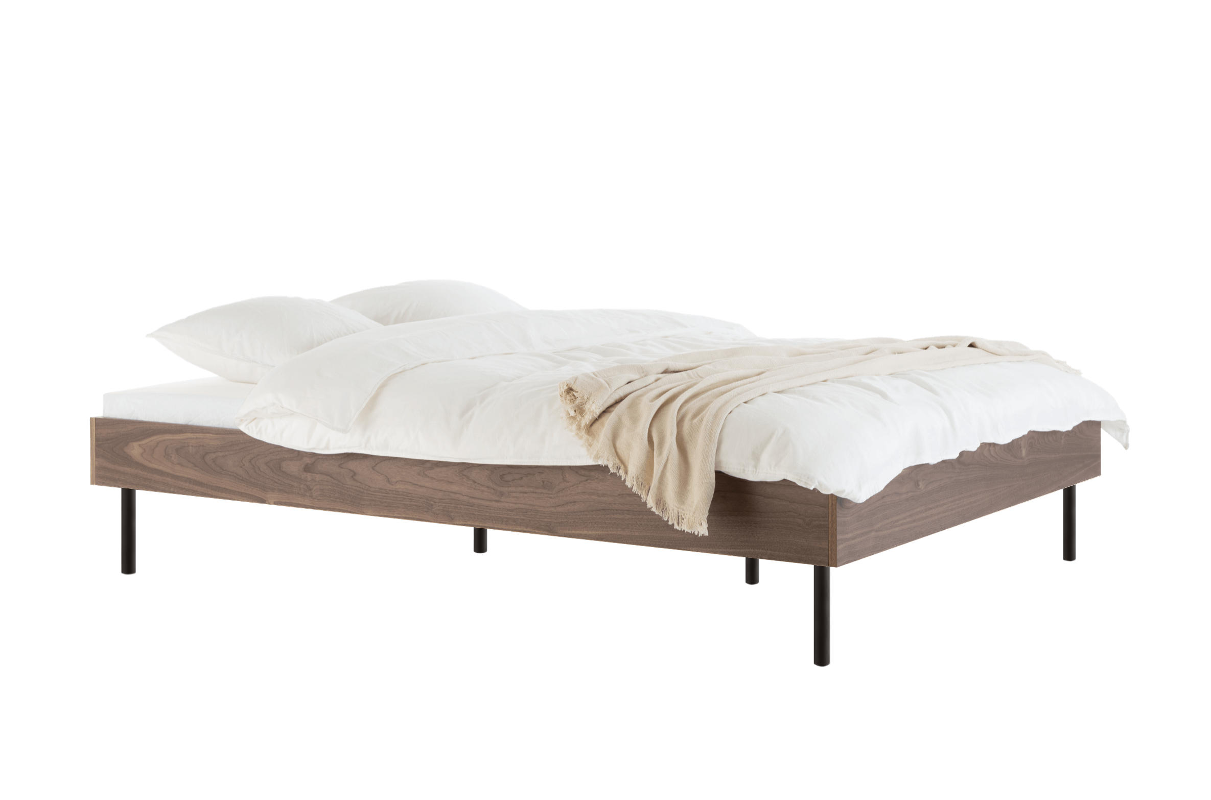 Streiko Bed Walnut